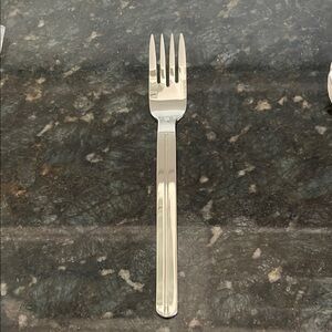 Retroneu Infinite 18/8 Stainless Steel Salad Fork - Polished Silver Finish